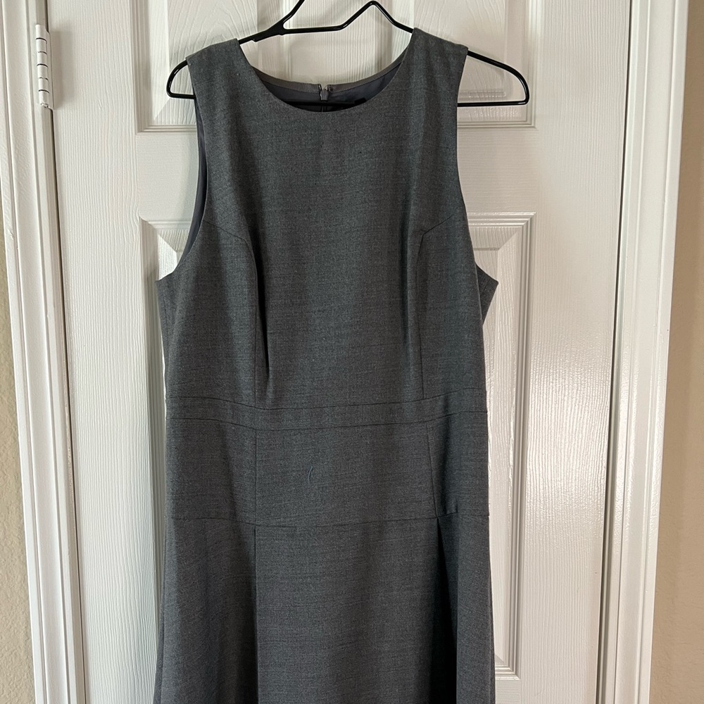 J. crew pleated dress size 12 tall
